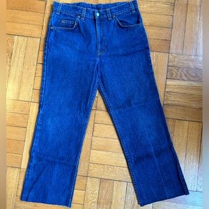 Vintage Levi cropped jeans